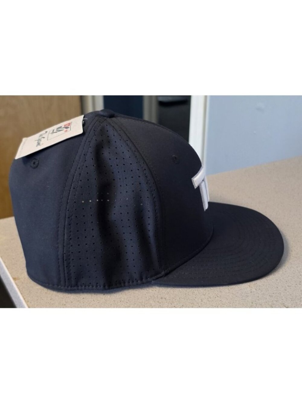 Brand New TBT Swag Baseball Mens XL Black Fitted Performance Hat The Game - Picture 3 of 4